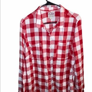 XL Women’s Old Navy Plaid Flannel
